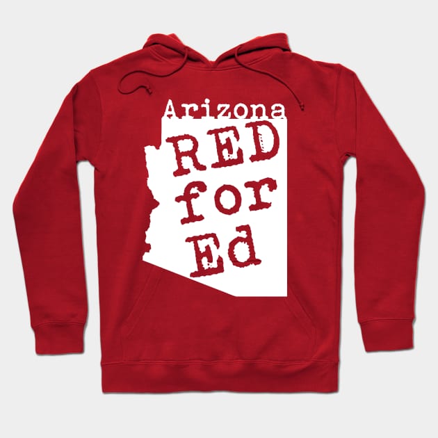 Red for Ed shirt Hoodie by diardo